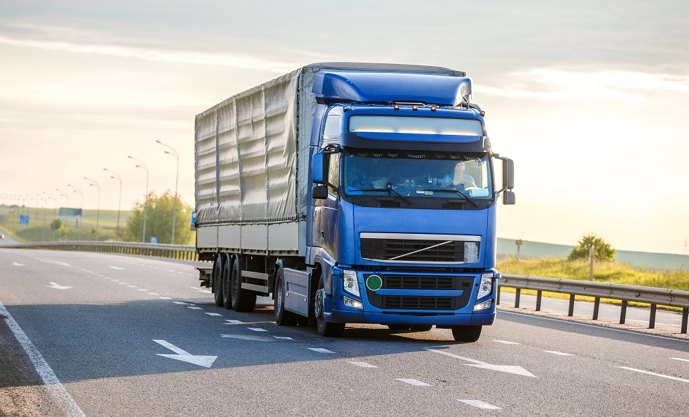 Camion sur route